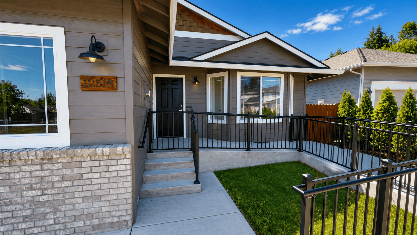 Home entrance at Helen Cares AFH